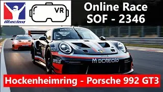 iRacing VR | Hockenheimring | Porsche 911 GT3 R (992) | 2024 - Season 3 - Week 11