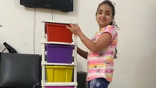 AVZEEGO 6 XL Plastic Modular Drawer System | Unboxing demo | Multipurpose organiser| Amazon| Geashna