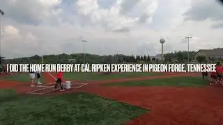 Doing The Home Run Derby at Cal Ripken Experience in Pigeon Forge, Tennessee