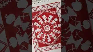 Ep -1 Warli Art of Maharashtra🔥#painting #art #shorts #drawing #howtodraw #traditionalart #indianart