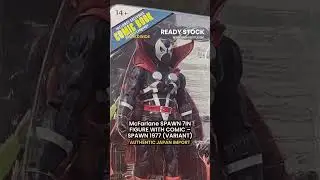 McFarlane SPAWN 7IN FIGURE WITH COMIC &ndash; SPAWN 1977 (VARIANT)