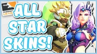 Overwatch - NEW MERCY AND LUCIO ALL-STAR WEEKEND SKINS