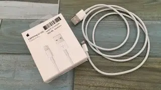 Lightning to USB Cable 1M Unboxing