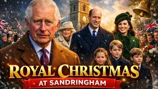 Royal Family Attend Christmas Day Church Service at Sandringham | Royal Christmas Tradition