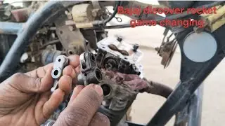 Bajaj discover Rocker game changing engine sound Apna auto service #bike #scross #yt #wrv#shorts ❤️✅