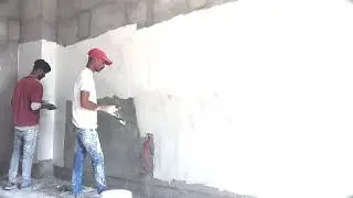 1st Coat Wall Putty Working Step by Step |Perfect Smooth Wall Finish