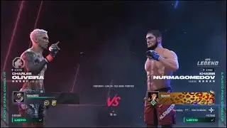 EA SPORTS UFC 5 Combate Online🌍 CHARLES OLIVEIRA vs KHABIB NURMAGOMEV