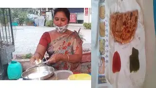 Aunty's  Paratha || starting from just rupees 20 || Amazing Street Food in Mumbai