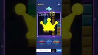 Playing block blast and getting a HIGH new score! (Completely losing control..) 😯
