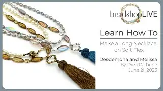 Beadshop LIVE: How to String a Multi-Strand Necklace with Pearls & Macram&eacute;