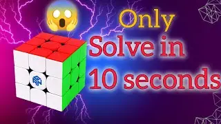 Rubix's cube solve in 10 seconds 😎😎#virral#viralvideo