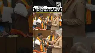 PM Modi shares sweets with Nitin Nabin on assuming BJP presidency