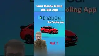 Earn Money using BlaBla car| Part-1 | Attach vehicle #blabla #carpooling