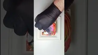 AcrylicPOV #02 &ndash; Orange, Pink, Red & Black Fluid Acrylic Flow