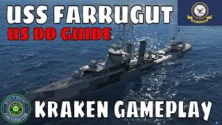 USS Farragut US American Destroyers World of Warships Wows Build Guide