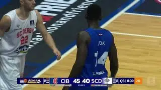 Peter Jok's perfect 3-point game led Cibona toward the win (Cibona - SC Derby, 1.10.2024)