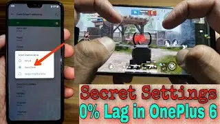 How to Fix PUBG Lag Problem in OnePlus 6 | 0% Lag in OnePlus Devices