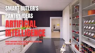 Smart Butler's Pantry Ideas Generated by AI