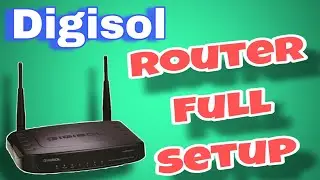 How To Configure Digisol WiFi Router | Digisol Router Setup | dg-br4300ng | Hindi By AllWithG