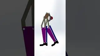 walking mechanism  mechanical principle #youtubeshorts