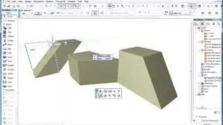 The ARCHICAD MORPH Tool - 3D-dragging MORPH Sub-elements