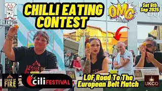 КОНКУРС ПО ПОЕДАНИЮ ЧИЛИ 🌶 с UK CHILLI QUEEN &mdash; Real Chili Festival, Словения, 6 сентября 2025 г.