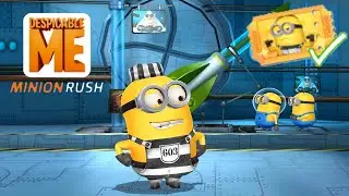 Minion rush Prisoner minion golden ticket costume Fun Land gameplay walkthrough android ios