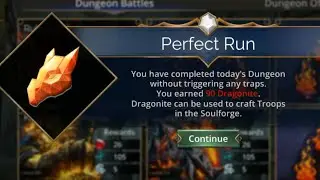 Gems of War : Dungeon How To Get a Perfect Run (90 Dragonite)