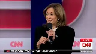 Reaction to : Kamala Harris's Disaster CNN Town Hall
