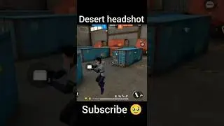 Free Fire 🔥 Desert Map Headshot Only Challenge 💀🔥 #FreeFire #HeadshotOnly #DesertMap #OneTapHeadshot