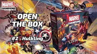 [Open the box] Civil War #2 - Hulkling [Marvel Champions JCE TV]
