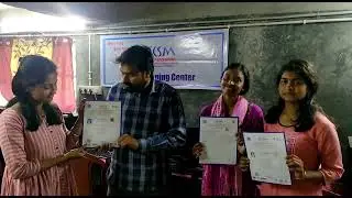 Aicsm Authorized Training Center Distribute Certificate To Student
