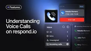 How to make WhatsApp and VoIP calls from an Omnichannel Inbox | Respond.io Video Guide