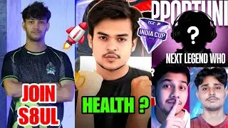 TEAM ELITE Join S8UL 🚀 TSG LEGEND Health Update 💪 AURA Reacts on DELETE Role 😱🔥