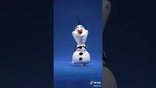 Olaf does tik tok dance... all I want for Christmas is....YOU