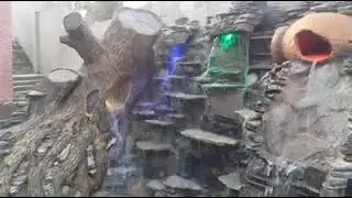 CUSTOMIZED OUTDOOR ARTIFICIAL WATERFALLS
