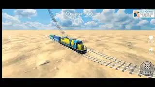 TRAIN vs CAR । Stops The Train । INDIAN TRAIN VS CARS .  Games । Mountain 