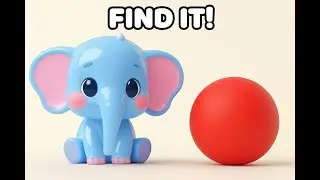 Find the Red Circle 🔴 | Toddler Shape Game