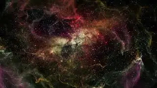 Orange Classic Galaxy ~60:00 Minutes Space Wallpaper~ Longest FREE Motion Background HD 4K 60fps