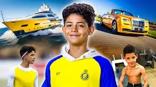 TAL PAI, TAL FILHO! Assim &eacute; vida luxuosa de Cristiano Ronaldo Jr, nova estrela do Al Nassr