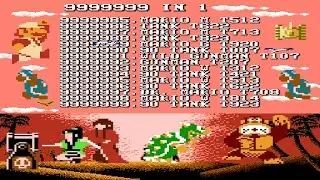 NES 9999999 in 1 Gameplay : Best Classic Games Tested