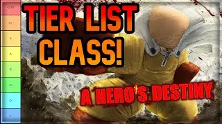 TIER LIST CLASS! MELHORES CLASSES! A Hero's Destiny!