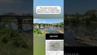 Alabama&rsquo;s own crater impact site&mdash;Wetumpka #impactsite #alabama #crater #meteor #didyouknow #nature