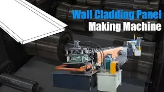 2026 Wall Plate Cladding Panel Roll Forming Machine Project For Kazakhstan | Wall Panel Machine