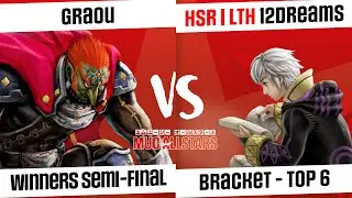 [MUC AllStars #5] Bracket - Top 6 - Graou (Ganondorf) VS HsR | LTH | 12dreams (Robin)