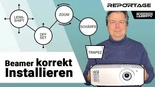 Beamer Installation f&uuml;r Dein Wohnzimmer Kino ganz einfach erkl&auml;rt!