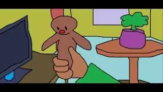 The Gingerbread Man's Life Ms Paint Animation