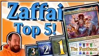 Zaffai, Thunder Conductor! | Commander Top 5! | EDH | The Pantheon | Ep.50