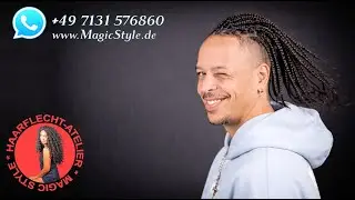 So reagierte James auf seine ersten Micro Braids! Feine Rastaz&ouml;pfe mit Undercut f&uuml;r M&auml;nner!