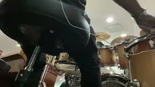 “I made it out” John P. kee #churchdrummer #stillpracticing 